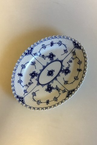 Royal Copenhagen Blue Fluted Full Lace Oval Dish No 1146