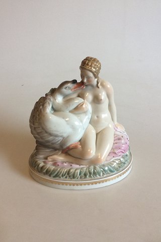 Royal Copenhagen Overglaze figurine Leda and the Swan No 1946