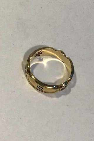 Lind 14K Gold Lodge Ring