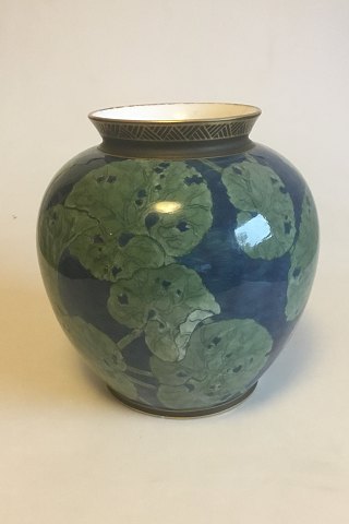 Royal Copenhagen Art Nouveau Unique Vase By Anna Smith