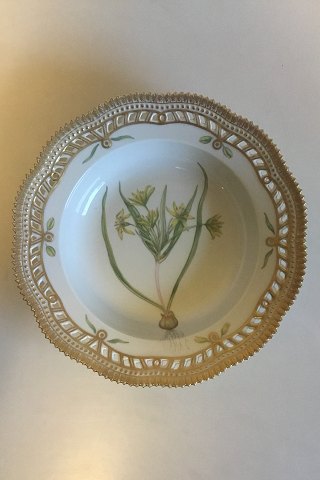 Royal Copenhagen Flora Danica Deep Plate with pierced border No 20/3547