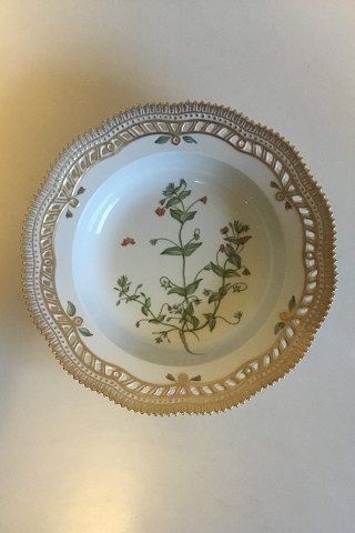 Royal Copenhagen Flora Danica Deep Plate with pierced border No 20/3547