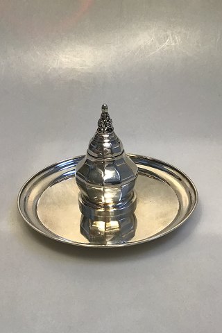 Georg Jensen Sterling Silver Inkwell No 412 (1925-32) Johan Rohde