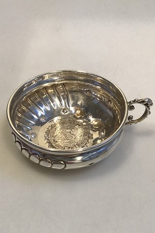 Silver Cup with inlay of Austrian Thaler 1632