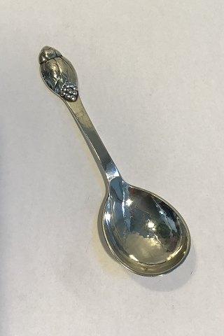 Evald Nielsen Silver No 6 Sugar Spoon