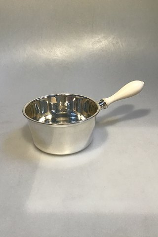 Svend Toxværd Sterling Silver Saucepan w/ bone handle