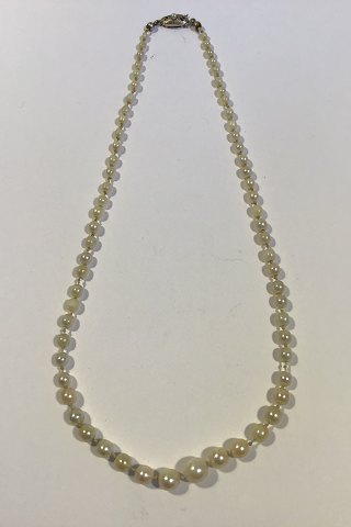 Pearl Necklace with 14K goldclasp