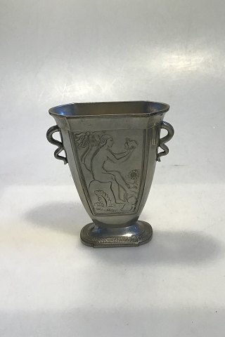 Just Andersen Pewter Art Deco Vase No. 78