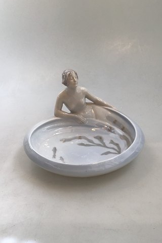 Royal Copenhagen Art Nouveau Mermaid Dishl No 389/30