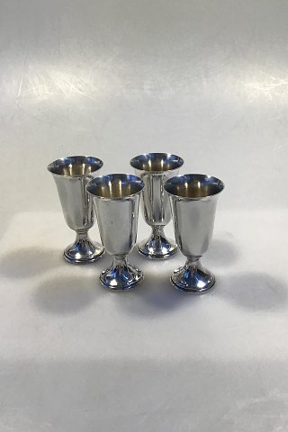 Boardman Sterling Silver Shots Glasses Set of 4