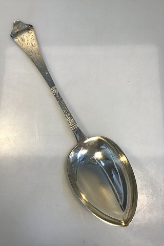 "Antik" Silver Serving Spoon W. & S. Sørensen