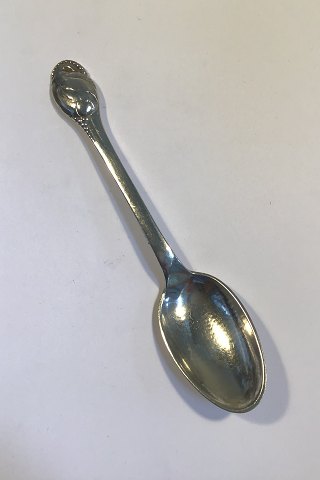 Evald Nielsen No 10 Sølv Dessert Spoon