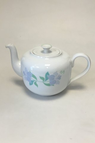 Bing & Grondahl Fleur, Light Blue Tea pot No 657