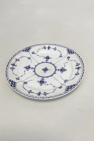 Royal Copenhagen Blue Fluted Half Lace Plate No. 577