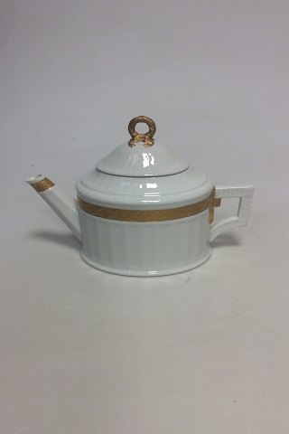 Royal Copenhagen Gold Tea Pot with lid No 11566