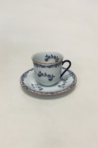 Ostindia / East Indies Rorstrand Tall Coffee Cup and Saucer
