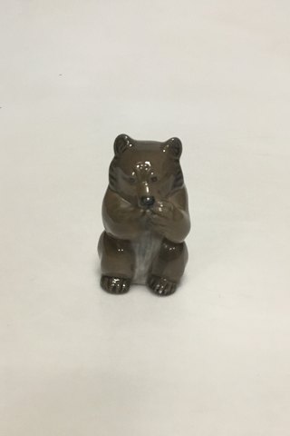 Royal Copenhagen Figurine of Bear Cup No 3014