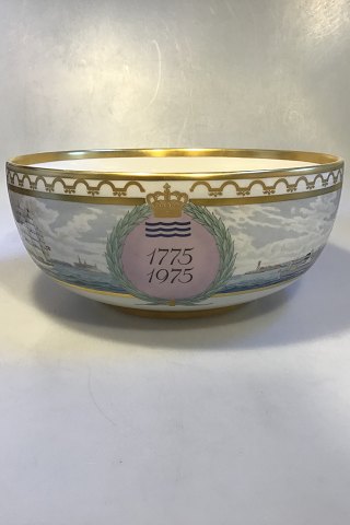 Royal Copenhagen Commemorative  Bowl 1775-1975