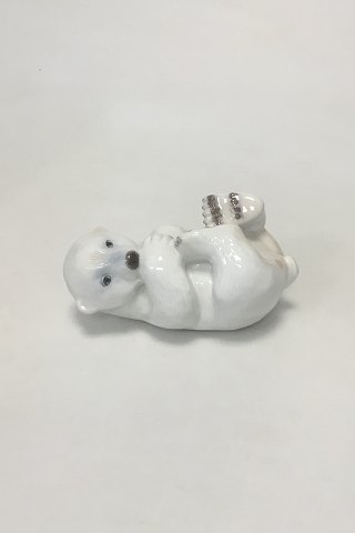 Royal Copenhagen Figurine of Polar bear on back No 538