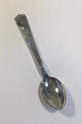 A.P. Berg Silver Kgl. Porcelain Coffee Spoon