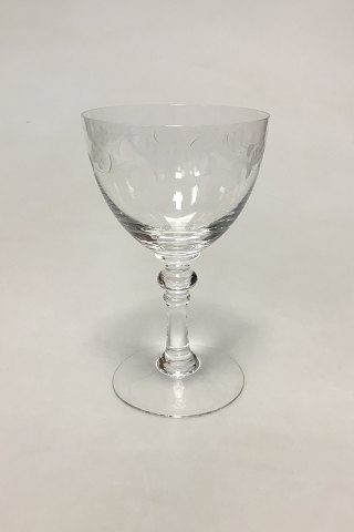 Holmegaard Rosenborg Red Wine Glass 
