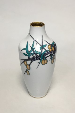 Royal Copenhagen Unique Vase by Gerda von Kohl No 10625