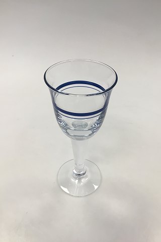 "Blue Bells" White Wine Glass. Holmegaard