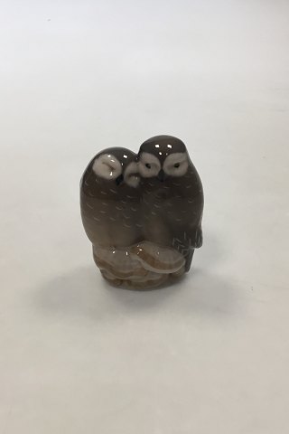 Royal Copenhagen Figurine of pair of Owls No 834