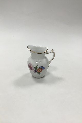 Royal Copenhagen Saxon Flower Light Creamer No. 1538