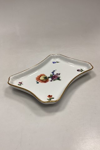 Royal Copenhagen Saxon Flower Light Condiment Tray No. 1694