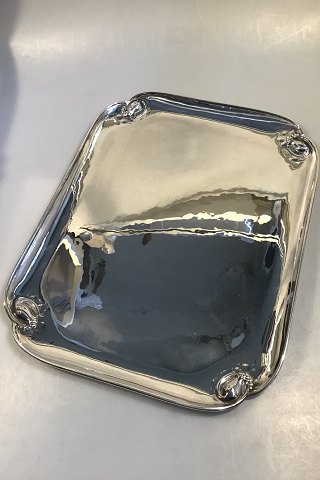 Georg Jensen Silver Blossom Tray No 2 (1919)