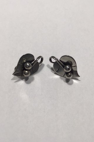 Georg Jensen Inc. USA Sterling Silver Earrings No 112 (Screws)