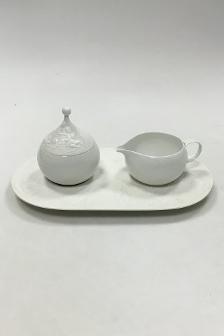 Rosenthal Bkorn Wiinblad The Magic Whistle Tray with Sugar Bowl and Creamer