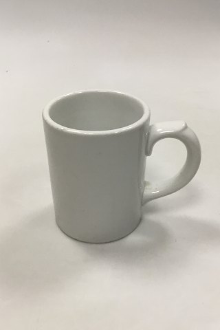 Royal Copenhagen Mug of heavy white porcelain No 6124