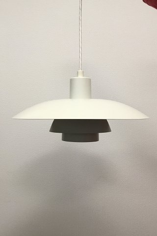 Poul Henningsen for Louis Poulsen White pendant Lamp PH 4/3