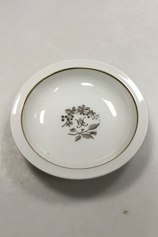 Royal Copenhagen Jubilee Bowl Monogram KA