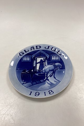 Rorstrand Sweden Christmas Plate from 1918
