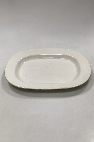 Royal Copenhagen / Aluminia White Institution Platter