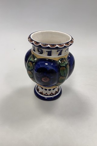 Aluminia Christmas Vase from 1917