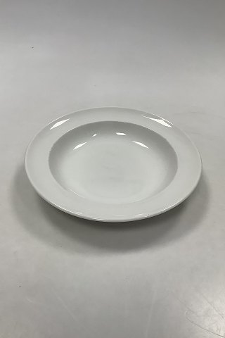 Royal Copenhagen White Porcelain Deep Plate