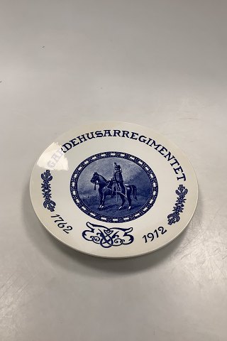 Aluminia Gardehusarregimentet 1762 - 1912 Commemorative Plate 
