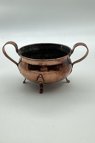 Candy or sugar bowl in copper - Denmark 19. century
