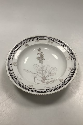 Royal Copenhagen Privat Painted Flora Danica Deep Plate that is not finished