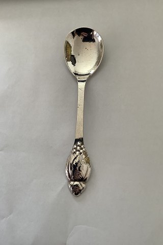 Evald Nielsen Silver Marmelade Spoon No. 6