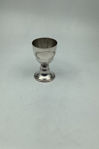 Christiansborg Silver Egg Cup Danish