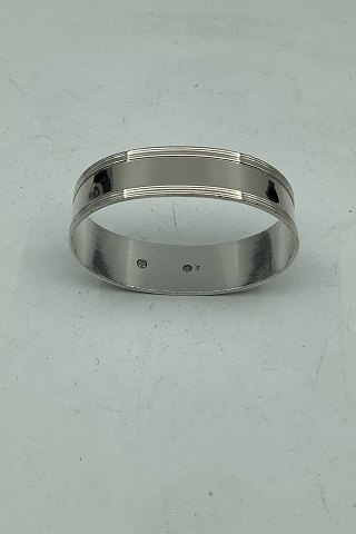 Danish Napkin Ring in Silver Modern No. 3