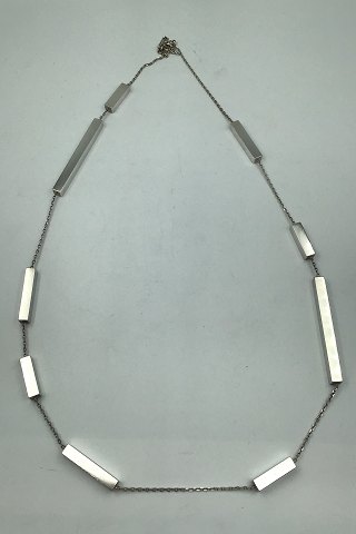 Georg Jensen Sterling Silver Necklace Aria