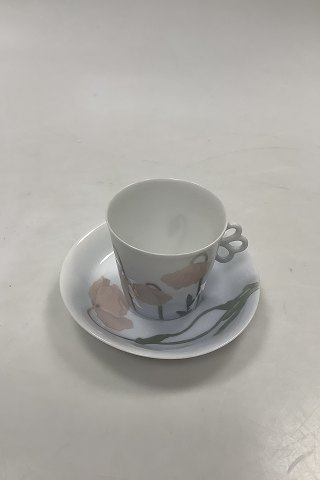 Royal Copenhagen Art Nouveau Cup with PoppyNo 68/37B