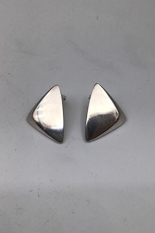 Georg Jensen Sterling Silver Earrings (Clips)