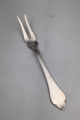 Johannsen Bernstorff Silver Meat Fork